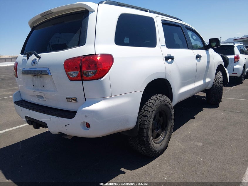 2011 Toyota Sequoia VIN 5TDJY5G15BS046982 IAAI salvage auction — FRONT END, Salvage (Nevada), sold $3,050 on 2026-07-17 (photo 4)