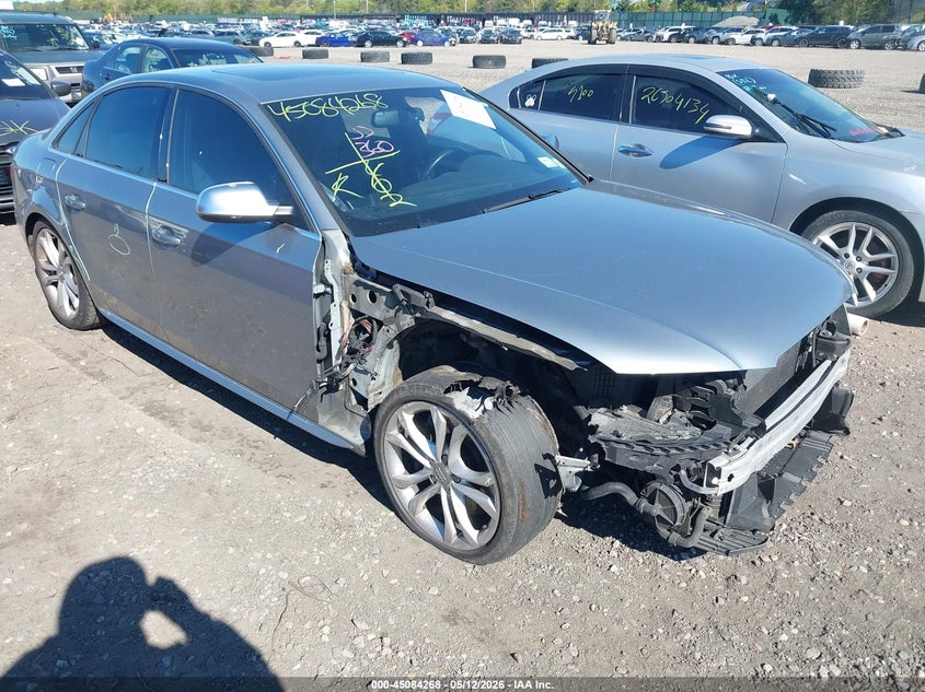 2011 Audi S4 VIN WAUBGAFL5BA024042 IAAI salvage auction — FRONT & REAR, Mv-907A (New York), sold $25 on 2026-07-21 (photo 1)