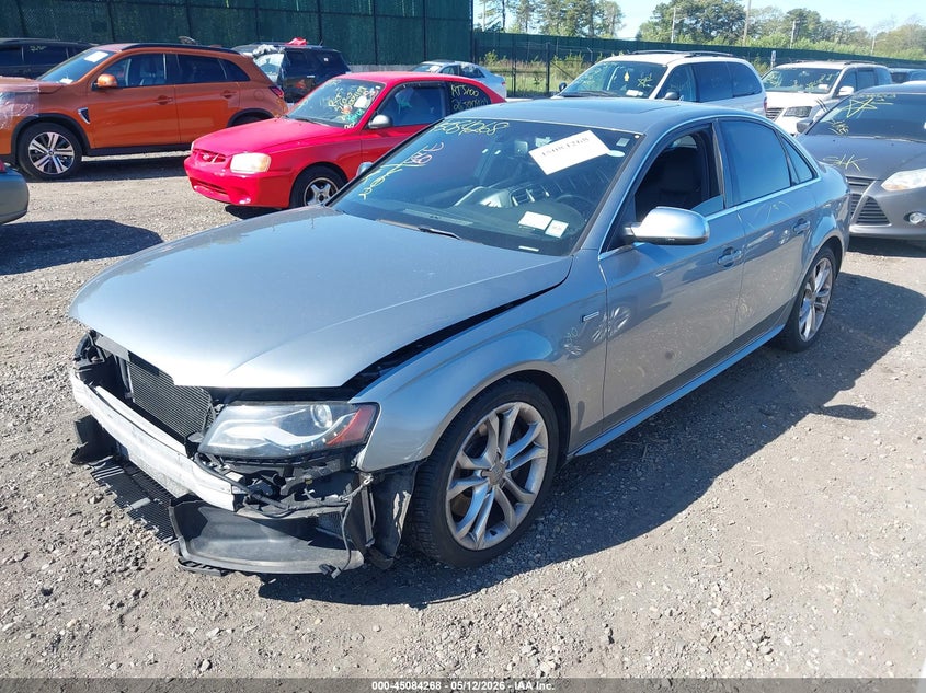 2011 Audi S4 VIN WAUBGAFL5BA024042 IAAI salvage auction — FRONT & REAR, Mv-907A (New York), sold $25 on 2026-07-21 (photo 2)