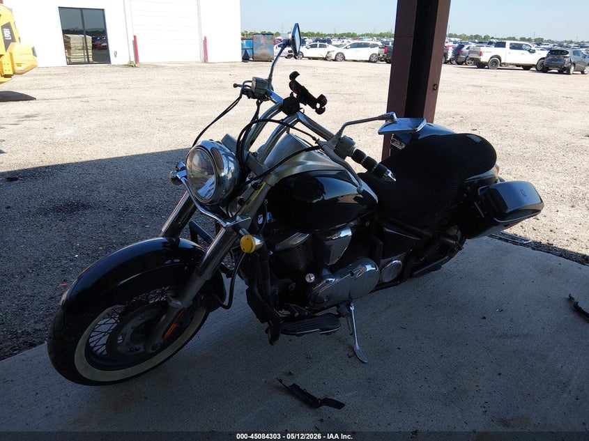 2009 Kawasaki Vn900 VIN JKAVN2B199A053290 IAAI salvage auction — RIGHT SIDE, Salvage (Texas), sold $800 on 2026-07-07 (photo 1)