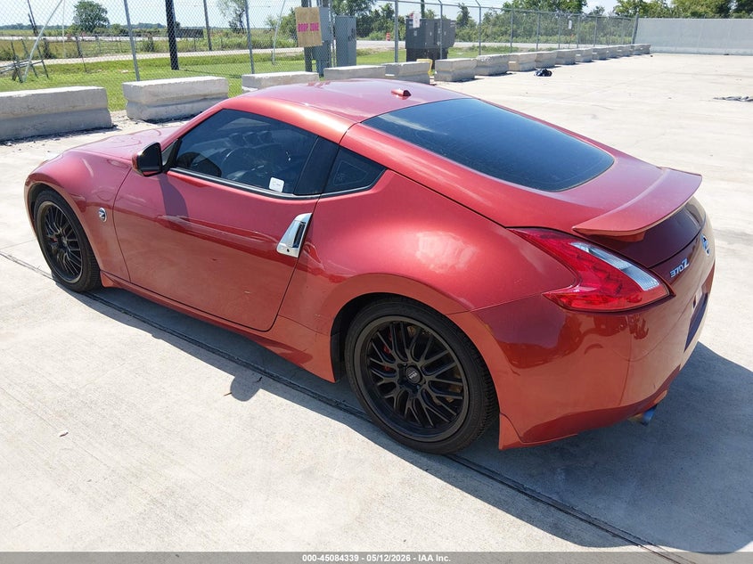 2015 Nissan 370z VIN JN1AZ4EH4FM443952 IAAI salvage auction — WATER/FLOOD, Salvage (Texas), sold $5,175 on 2026-07-10 (photo 3)