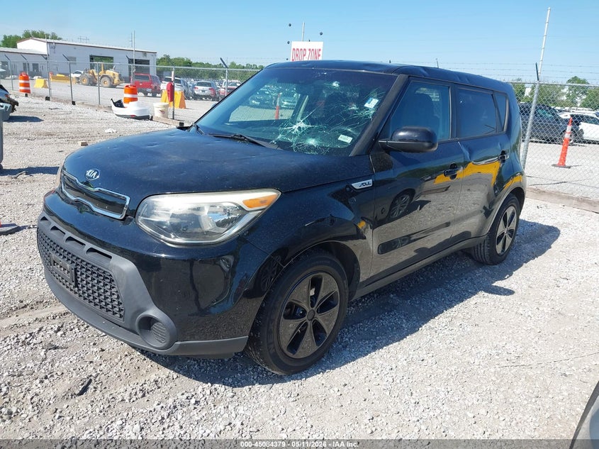 2016 Kia Soul VIN KNDJN2A24G7271811 IAAI salvage auction — HAIL, Clear (Missouri), sold $650 on 2026-07-13 (photo 2)