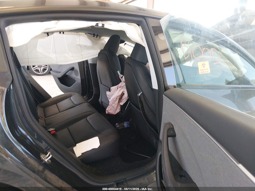 2025 Tesla Model 3 VIN 5YJ3E1EA1SF042011 IAAI salvage auction — BIO HAZARD, Bill Of Sale (Washington), sold $5,850 on 2026-07-30 (photo 8)