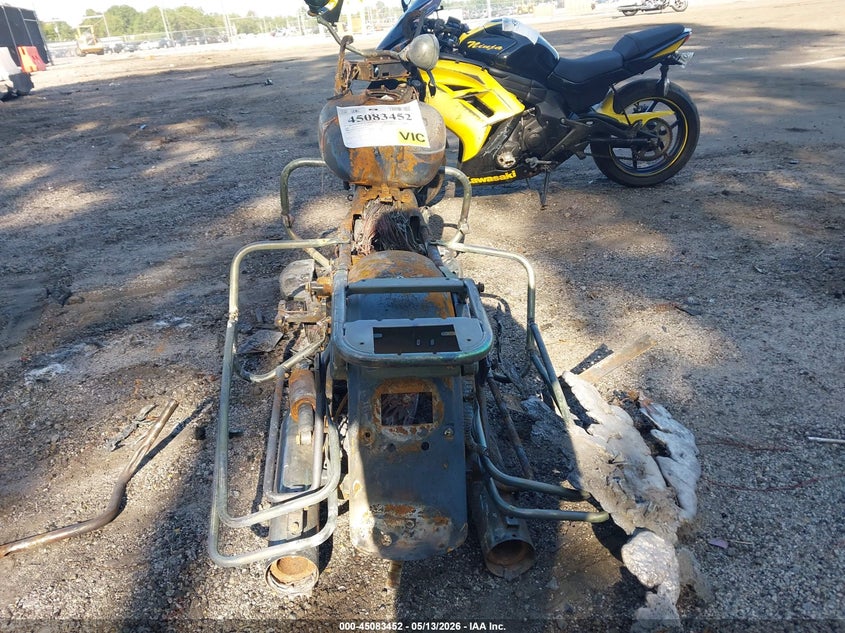 2013 Harley-davidson Electra glide VIN 1HD1FCM19DB624671 IAAI salvage auction — TOTAL BURN, Salvage Non-Reb (South Carolina), sold $25 on 2026-07-08 (photo 6)