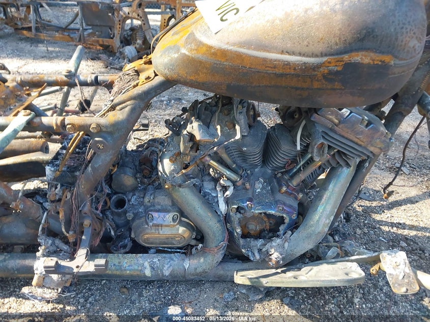 2013 Harley-davidson Electra glide VIN 1HD1FCM19DB624671 IAAI salvage auction — TOTAL BURN, Salvage Non-Reb (South Carolina), sold $25 on 2026-07-08 (photo 8)