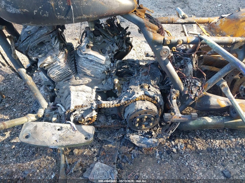 2013 Harley-davidson Electra glide VIN 1HD1FCM19DB624671 IAAI salvage auction — TOTAL BURN, Salvage Non-Reb (South Carolina), sold $25 on 2026-07-08 (photo 9)