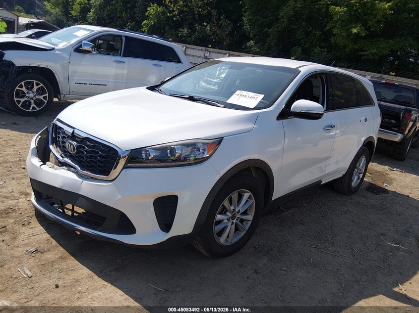 2020 Kia Sorento VIN 5XYPG4A5XLG620817 IAAI salvage auction — FRONT END, Clear (Tennessee), sold $2,750 on 2026-07-22 (photo 2)