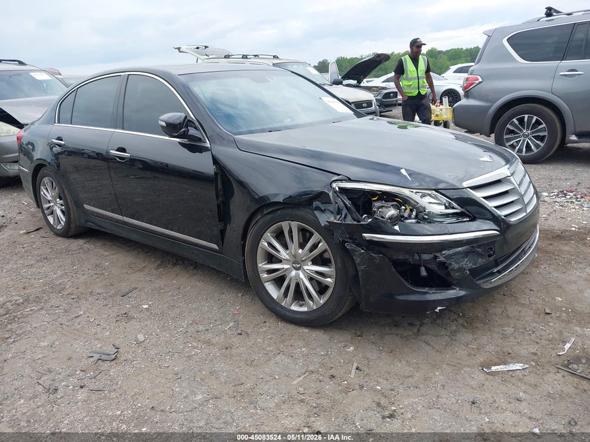 2012 Hyundai Genesis VIN KMHGC4DF6CU175440 IAAI salvage auction — FRONT END, Salvage (Georgia), sold $1,000 on 2026-07-08 (photo 1)