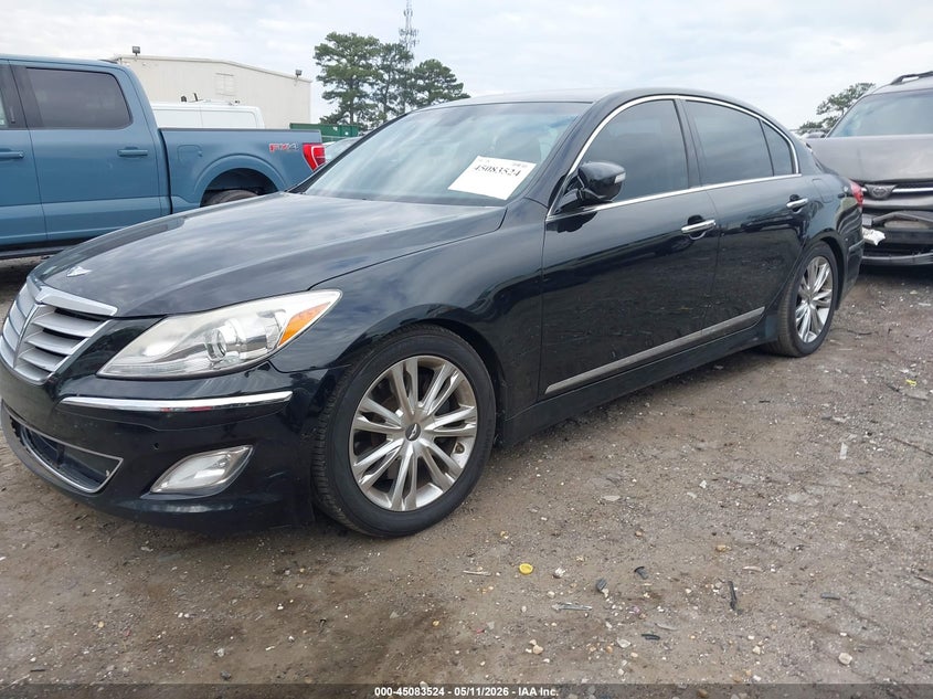 2012 Hyundai Genesis VIN KMHGC4DF6CU175440 IAAI salvage auction — FRONT END, Salvage (Georgia), sold $1,000 on 2026-07-08 (photo 2)