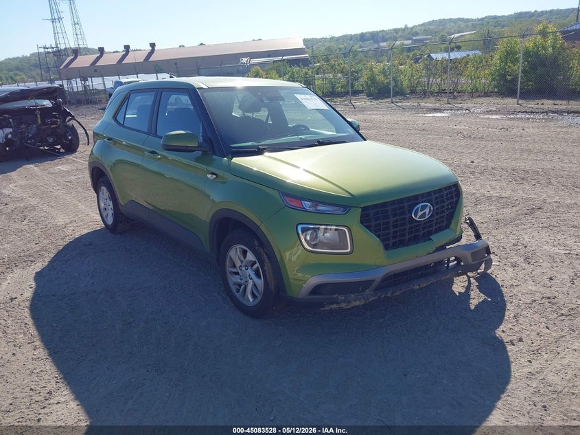 2021 Hyundai Venue VIN KMHRB8A37MU099158 IAAI salvage auction — LEFT FRONT, Salvage (Pennsylvania), sold $1,800 on 2026-07-28 (photo 1)