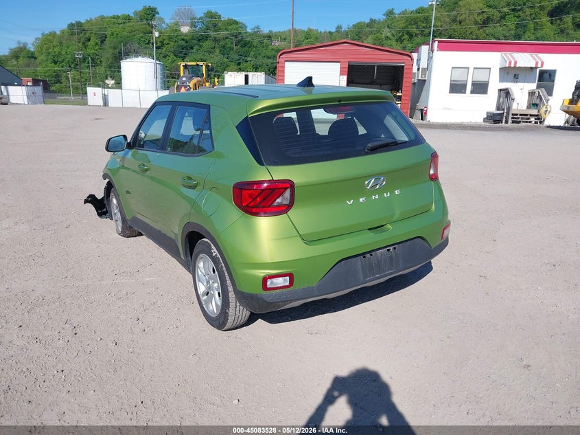 2021 Hyundai Venue VIN KMHRB8A37MU099158 IAAI salvage auction — LEFT FRONT, Salvage (Pennsylvania), sold $1,800 on 2026-07-28 (photo 3)