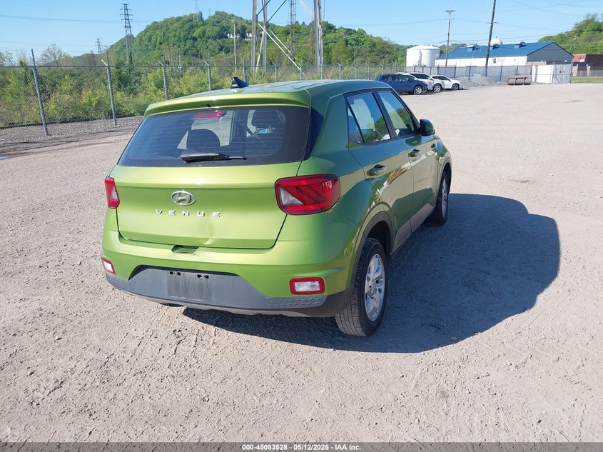 2021 Hyundai Venue VIN KMHRB8A37MU099158 IAAI salvage auction — LEFT FRONT, Salvage (Pennsylvania), sold $1,800 on 2026-07-28 (photo 4)