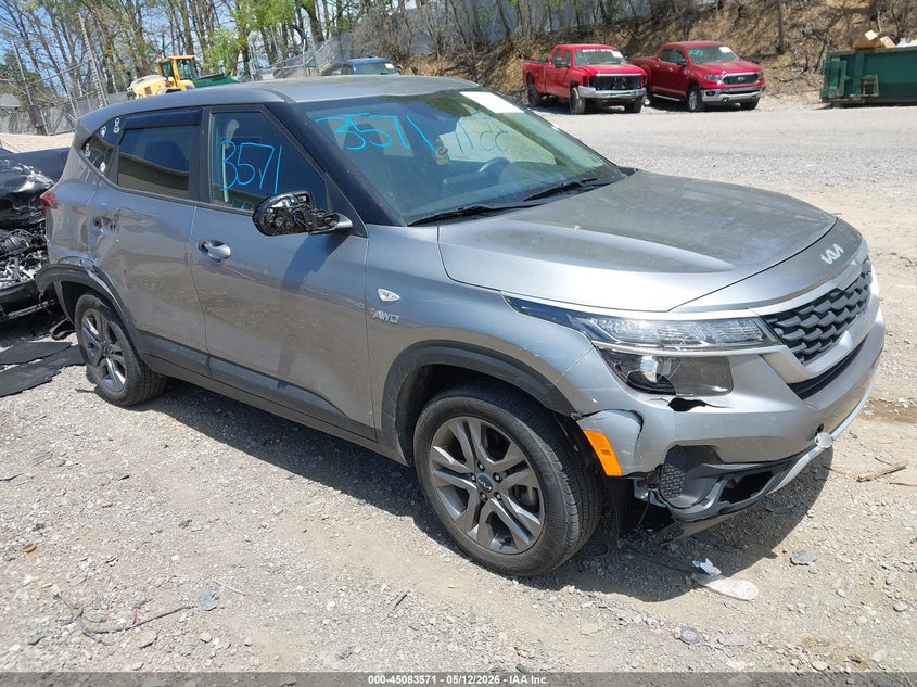 2023 Kia Seltos VIN KNDEPCAA7P7456377 IAAI salvage auction — RIGHT FRONT, Salvage (Pennsylvania), sold $5,700 on 2026-07-14 (photo 1)