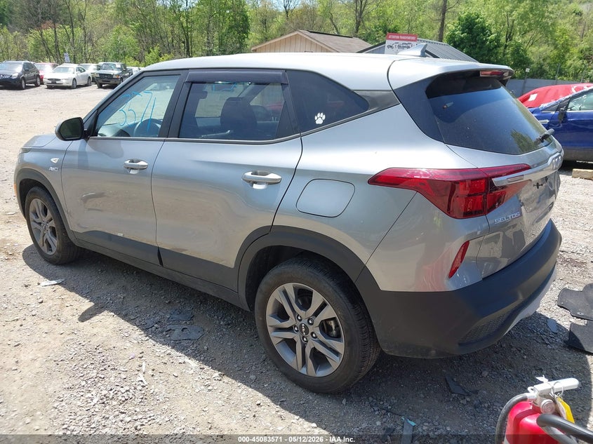 2023 Kia Seltos VIN KNDEPCAA7P7456377 IAAI salvage auction — RIGHT FRONT, Salvage (Pennsylvania), sold $5,700 on 2026-07-14 (photo 3)