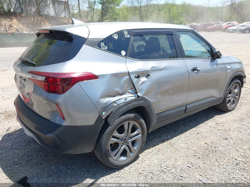 2023 Kia Seltos VIN KNDEPCAA7P7456377 IAAI salvage auction — RIGHT FRONT, Salvage (Pennsylvania), sold $5,700 on 2026-07-14 (photo 4)
