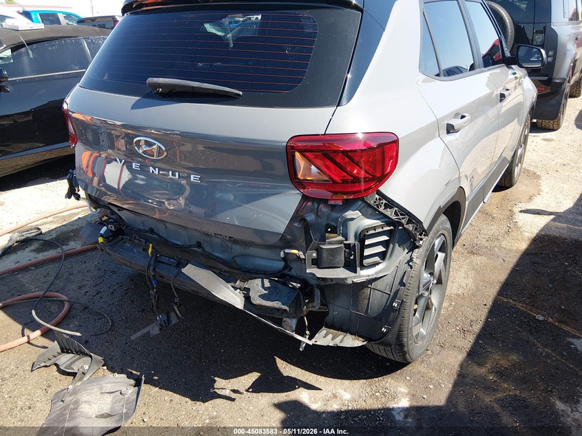 2023 Hyundai Venue VIN KMHRC8A35PU213790 IAAI salvage auction — REAR END, Clear (Oklahoma), sold $6,500 on 2026-07-21 (photo 6)
