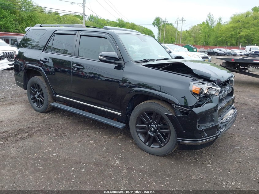 2021 Toyota 4runner VIN JTEJU5JR4M5876979 IAAI salvage auction — FRONT END, Salvage (Idaho), sold $17,700 on 2026-07-10 (photo 1)