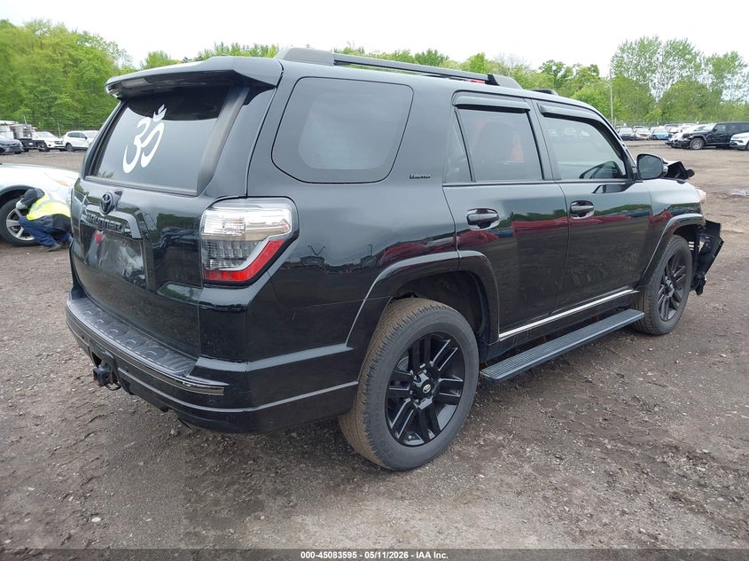 2021 Toyota 4runner VIN JTEJU5JR4M5876979 IAAI salvage auction — FRONT END, Salvage (Idaho), sold $17,700 on 2026-07-10 (photo 4)