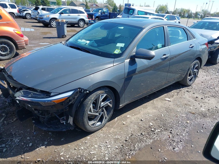 2024 Hyundai Elantra VIN KMHLP4DG8RU841394 IAAI salvage auction — FRONT END, Mv-907A (New York), sold $5,375 on 2026-07-08 (photo 2)