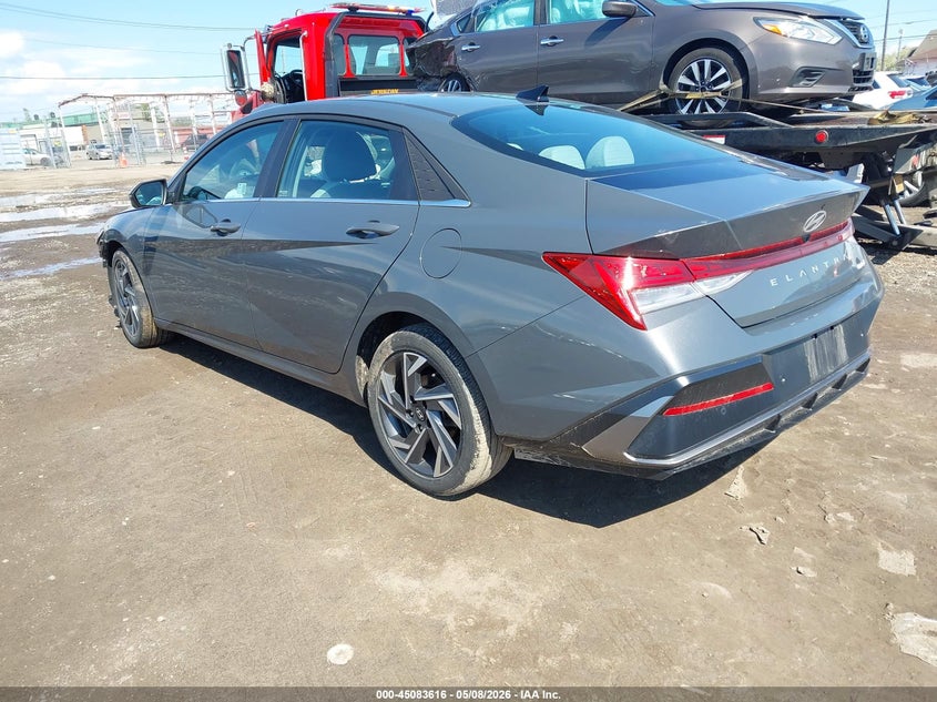 2024 Hyundai Elantra VIN KMHLP4DG8RU841394 IAAI salvage auction — FRONT END, Mv-907A (New York), sold $5,375 on 2026-07-08 (photo 3)