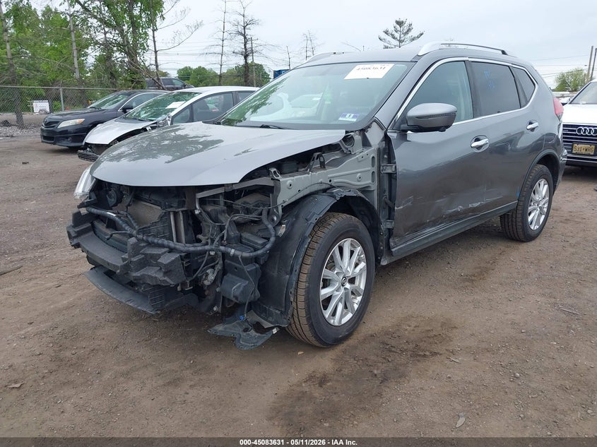 2017 Nissan Rogue VIN KNMAT2MVXHP540228 IAAI salvage auction — FRONT END, Salvage (New Jersey), sold $1,950 on 2026-07-06 (photo 2)