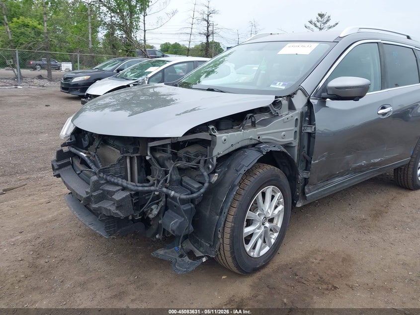 2017 Nissan Rogue VIN KNMAT2MVXHP540228 IAAI salvage auction — FRONT END, Salvage (New Jersey), sold $1,950 on 2026-07-06 (photo 6)