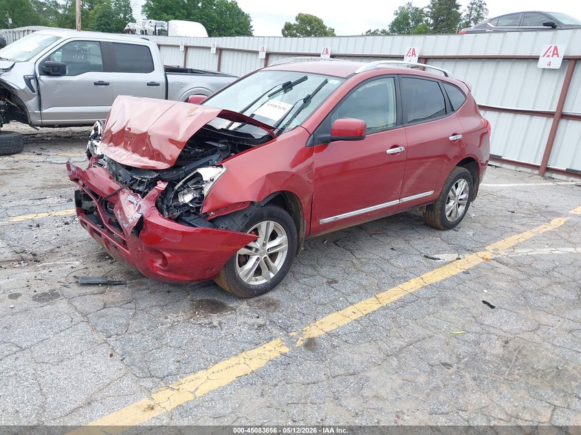 2013 Nissan Rogue VIN JN8AS5MV4DW621931 IAAI salvage auction — FRONT END, Salvage (Georgia), sold $400 on 2026-07-29 (photo 2)