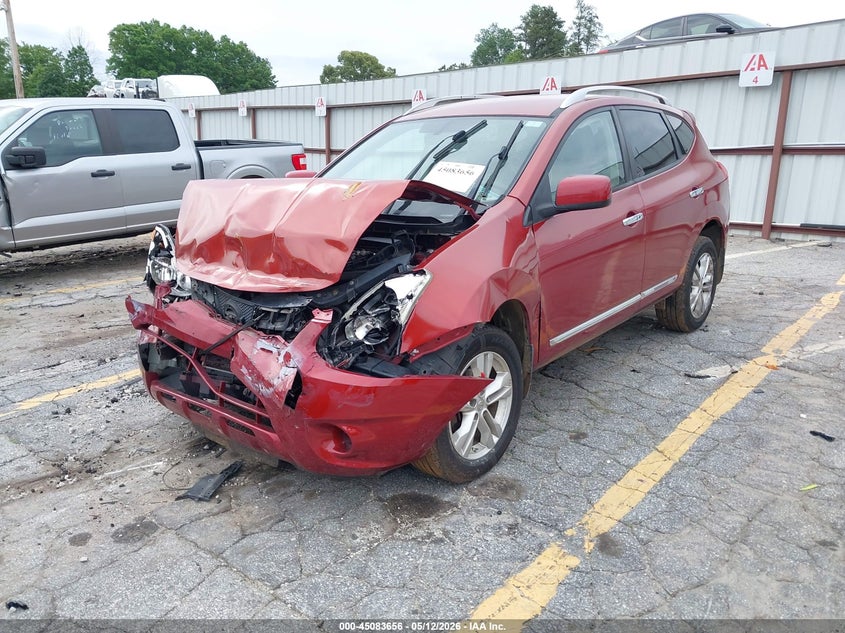 2013 Nissan Rogue VIN JN8AS5MV4DW621931 IAAI salvage auction — FRONT END, Salvage (Georgia), sold $400 on 2026-07-29 (photo 6)