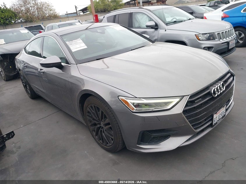 2020 Audi A7 VIN WAUP2AF29LN008092 IAAI salvage auction — REAR END, Salvage Title, sold $12,600 on 2026-07-11 (photo 1)