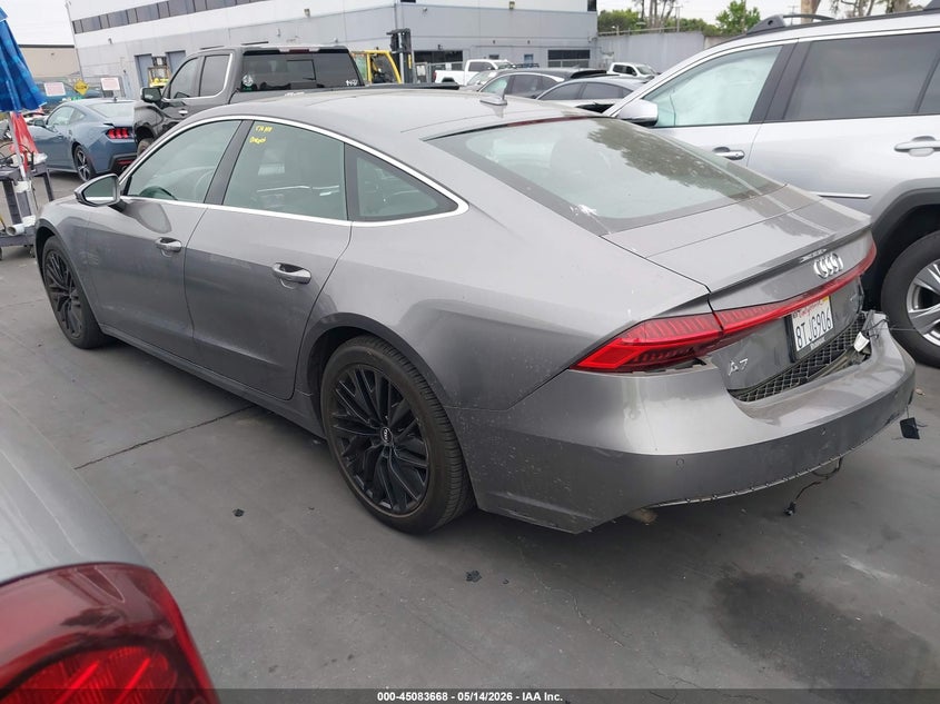 2020 Audi A7 VIN WAUP2AF29LN008092 IAAI salvage auction — REAR END, Salvage Title, sold $12,600 on 2026-07-11 (photo 3)