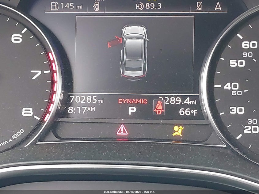 2020 Audi A7 VIN WAUP2AF29LN008092 IAAI salvage auction — REAR END, Salvage Title, sold $12,600 on 2026-07-11 (photo 7)
