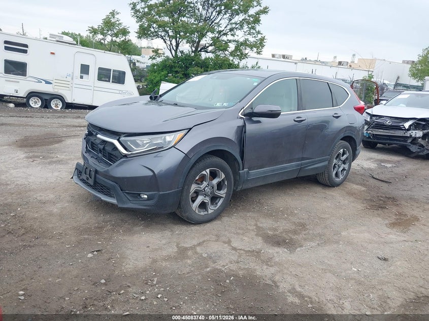 2017 Honda Cr-v VIN 2HKRW2H59HH670453 IAAI salvage auction — FRONT END, Salvage (Pennsylvania), sold $4,500 on 2026-07-17 (photo 2)