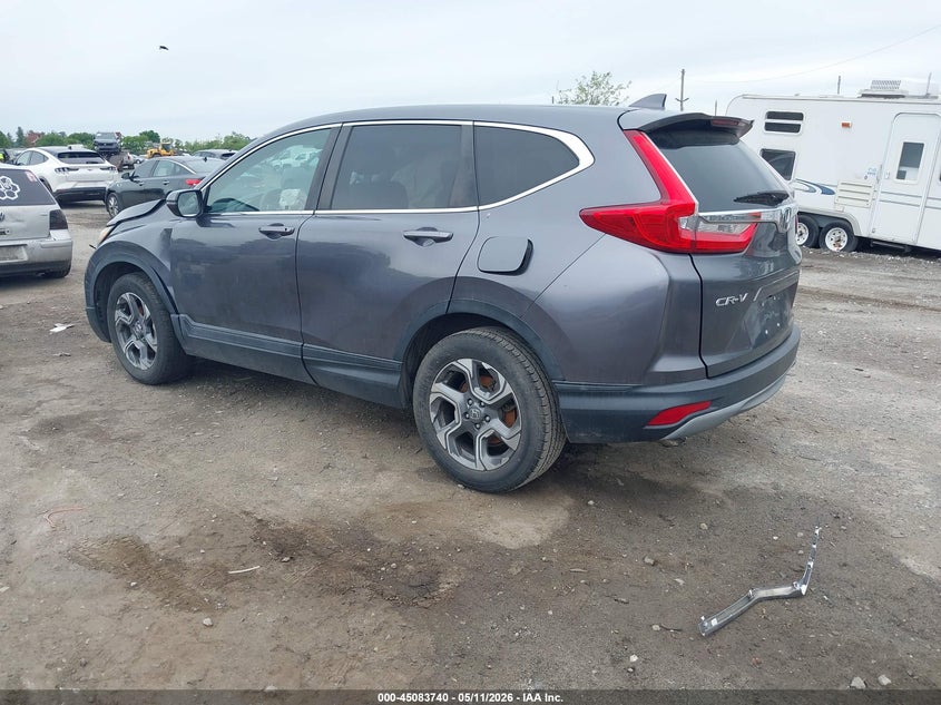 2017 Honda Cr-v VIN 2HKRW2H59HH670453 IAAI salvage auction — FRONT END, Salvage (Pennsylvania), sold $4,500 on 2026-07-17 (photo 3)