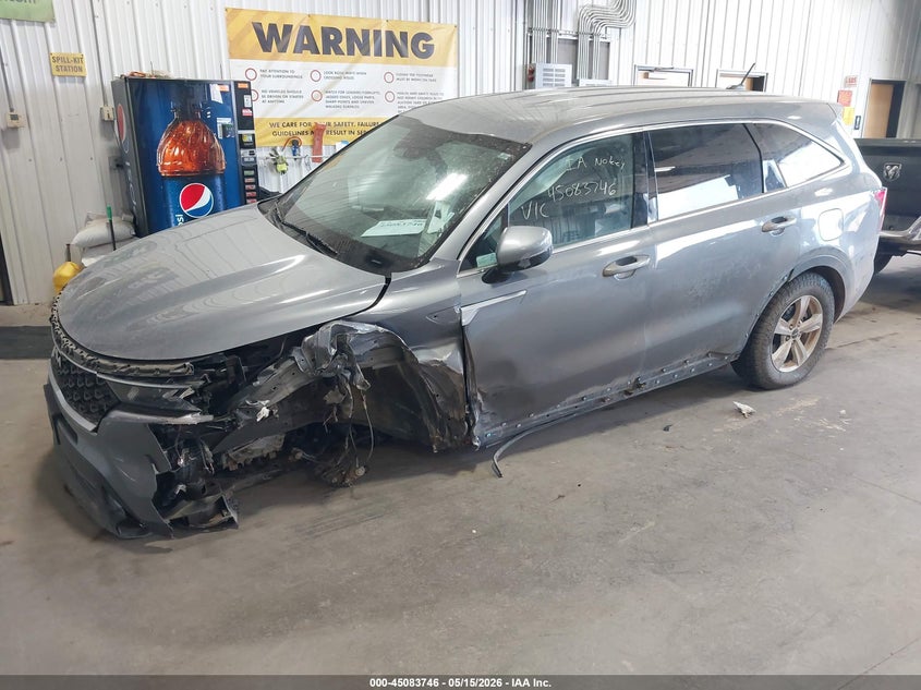 2023 Kia Sorento VIN 5XYRGDLC8PG204601 IAAI salvage auction — LEFT FRONT, Salvage (North Dakota), sold $3,550 on 2026-07-09 (photo 2)