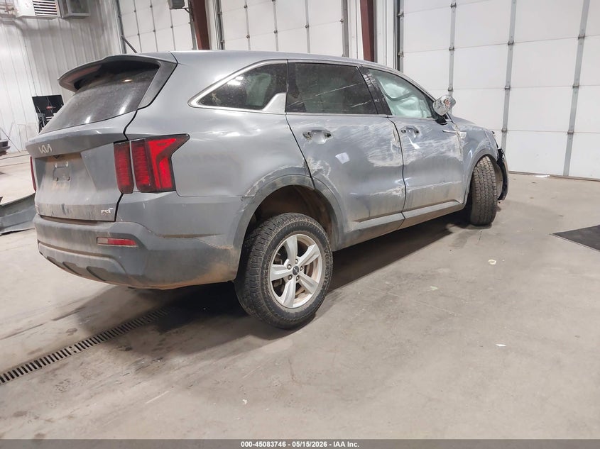 2023 Kia Sorento VIN 5XYRGDLC8PG204601 IAAI salvage auction — LEFT FRONT, Salvage (North Dakota), sold $3,550 on 2026-07-09 (photo 4)