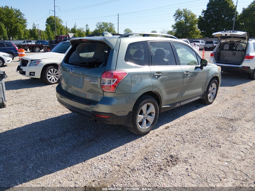 2016 Subaru Forester VIN JF2SJAHCXGH435485 IAAI salvage auction — HAIL, Clear (Missouri), sold $1,100 on 2026-07-13 (photo 4)