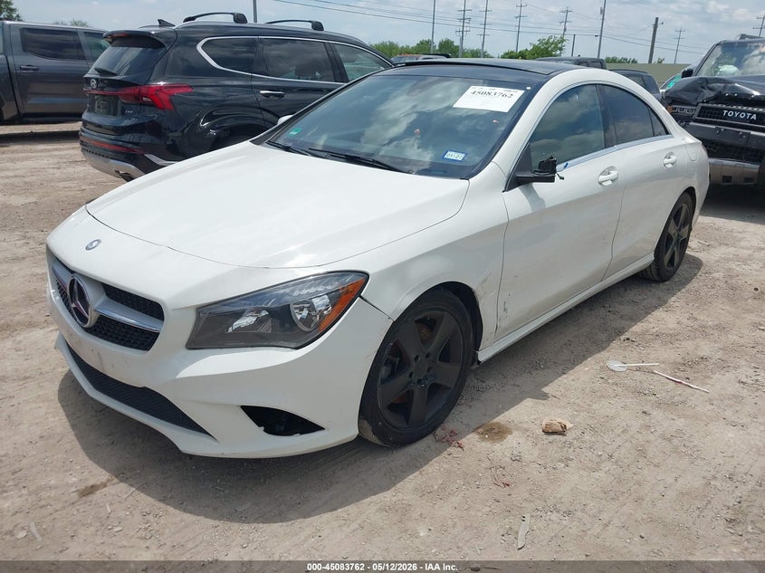 2016 Mercedes-benz Cla-klasse VIN WDDSJ4EB9GN301831 IAAI salvage auction — LEFT & RIGHT, Original (Texas), sold $3,800 on 2026-07-20 (photo 2)