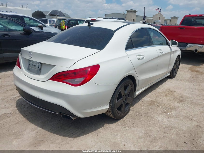 2016 Mercedes-benz Cla-klasse VIN WDDSJ4EB9GN301831 IAAI salvage auction — LEFT & RIGHT, Original (Texas), sold $3,800 on 2026-07-20 (photo 4)