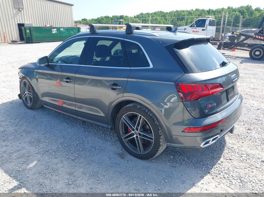 2018 Audi Sq5 VIN WA1A4AFY3J2109175 IAAI salvage auction — LEFT FRONT, Salvage (Alabama), sold $7,000 on 2026-07-13 (photo 3)