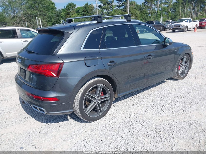 2018 Audi Sq5 VIN WA1A4AFY3J2109175 IAAI salvage auction — LEFT FRONT, Salvage (Alabama), sold $7,000 on 2026-07-13 (photo 4)