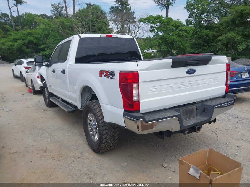2022 Ford F250 VIN 1FT7W2BT2NED42804 IAAI salvage auction — FRONT END, Salvage (Georgia), sold $10,400 on 2026-07-28 (photo 3)