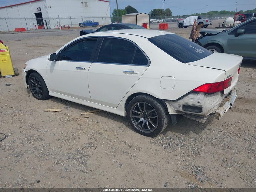 2006 Acura Tsx VIN JH4CL96886C032190 IAAI salvage auction — FRONT & REAR, Salvage (Georgia), sold $275 on 2026-07-09 (photo 3)