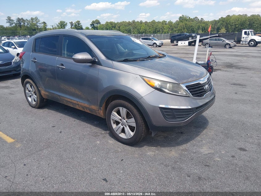 2013 Kia Sportage VIN KNDPB3A22D7466049 IAAI salvage auction — NORMAL WEAR, Clear (Montana), sold $1,700 on 2026-07-15 (photo 1)