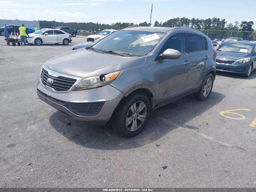 2013 Kia Sportage VIN KNDPB3A22D7466049 IAAI salvage auction — NORMAL WEAR, Clear (Montana), sold $1,700 on 2026-07-15 (photo 2)