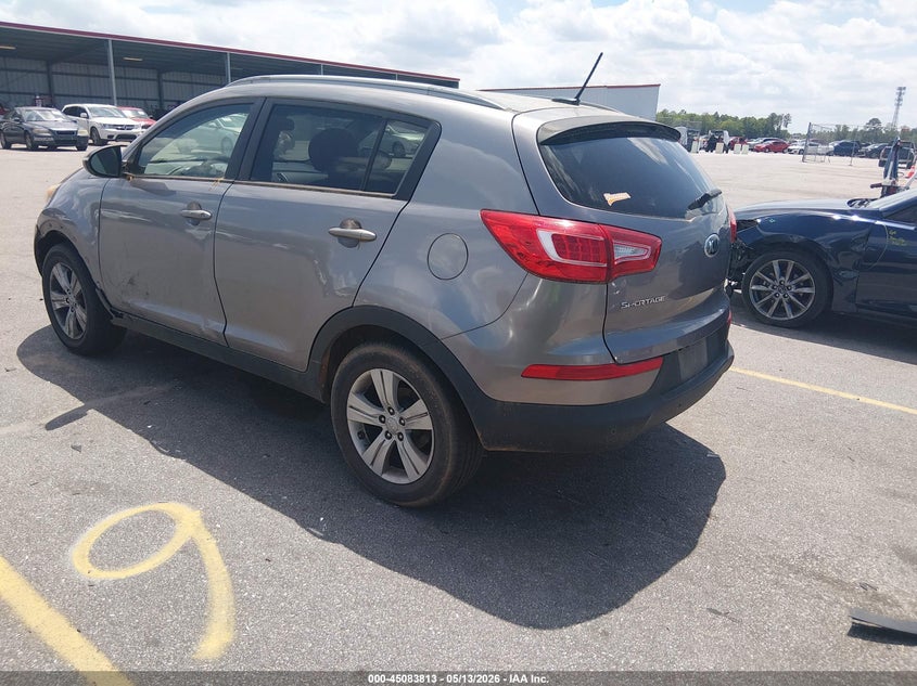 2013 Kia Sportage VIN KNDPB3A22D7466049 IAAI salvage auction — NORMAL WEAR, Clear (Montana), sold $1,700 on 2026-07-15 (photo 3)