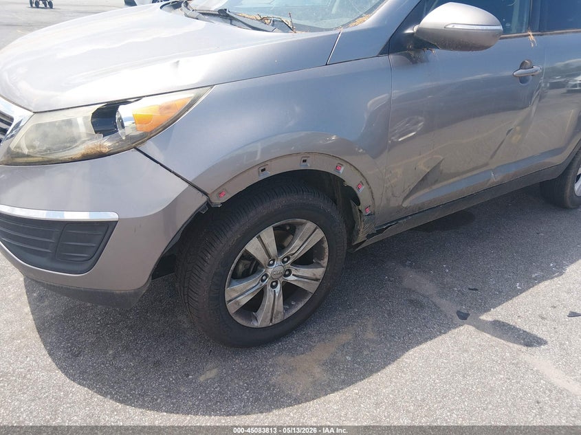 2013 Kia Sportage VIN KNDPB3A22D7466049 IAAI salvage auction — NORMAL WEAR, Clear (Montana), sold $1,700 on 2026-07-15 (photo 6)