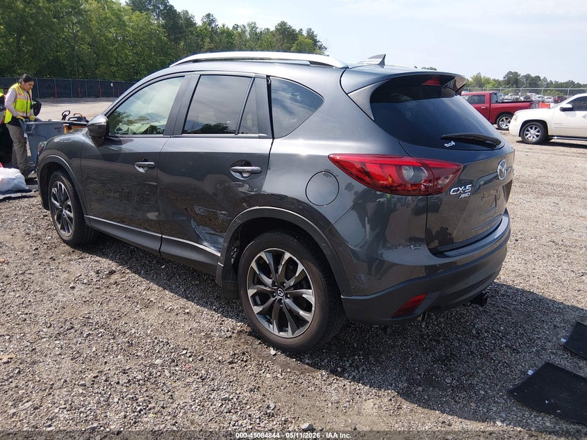2016 Mazda Cx-5 VIN JM3KE4DY3G0893204 IAAI salvage auction — SIDE, Clear (South Carolina), sold $5,600 on 2026-07-14 (photo 3)