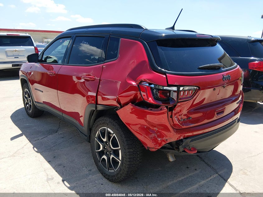 2025 Jeep Compass VIN 3C4NJDDN5ST581792 IAAI salvage auction — LEFT REAR, Enterprise Vehicles Salvage Only (Texas), sold $4,550 on 2026-07-06 (photo 6)