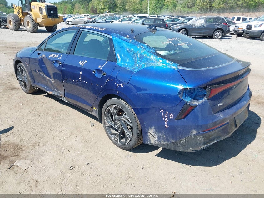 2025 Kia K5 VIN KNAG64J74S5331831 IAAI salvage auction — LEFT SIDE, Salvage (New Hampshire), sold $7,825 on 2026-07-17 (photo 3)