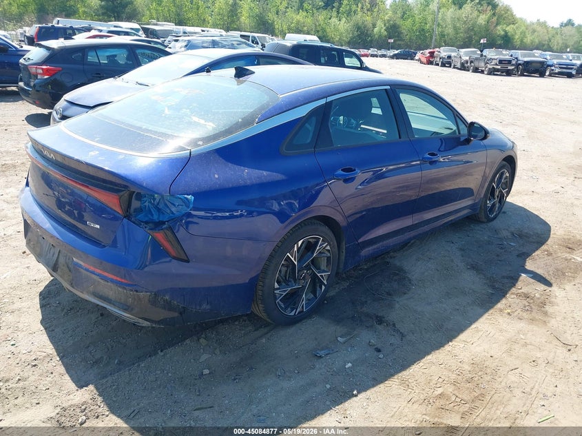2025 Kia K5 VIN KNAG64J74S5331831 IAAI salvage auction — LEFT SIDE, Salvage (New Hampshire), sold $7,825 on 2026-07-17 (photo 4)
